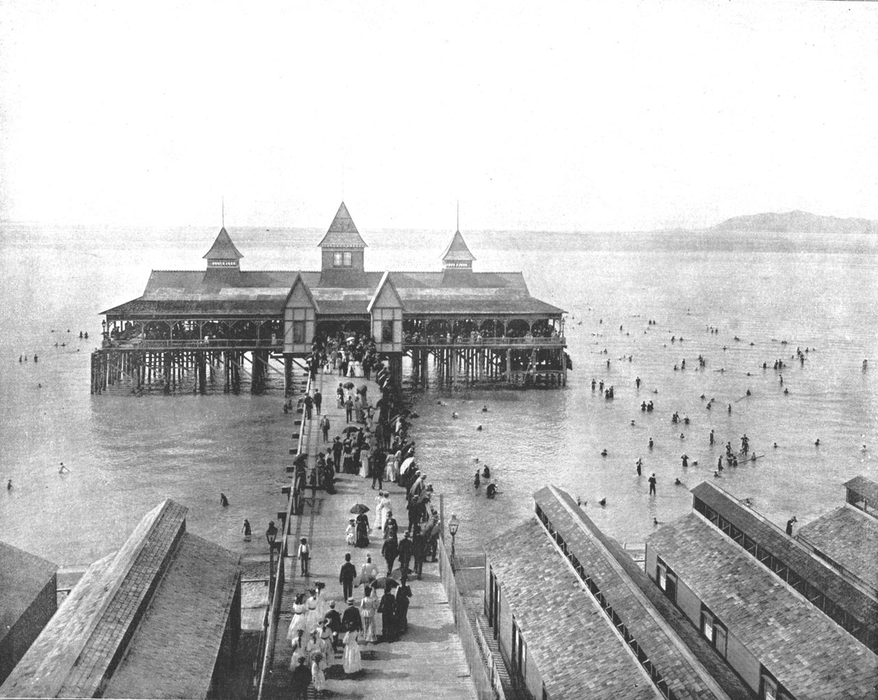 Garfield Beach, Great Salt Lake, Utah, USA, c1900. af Unbekannt