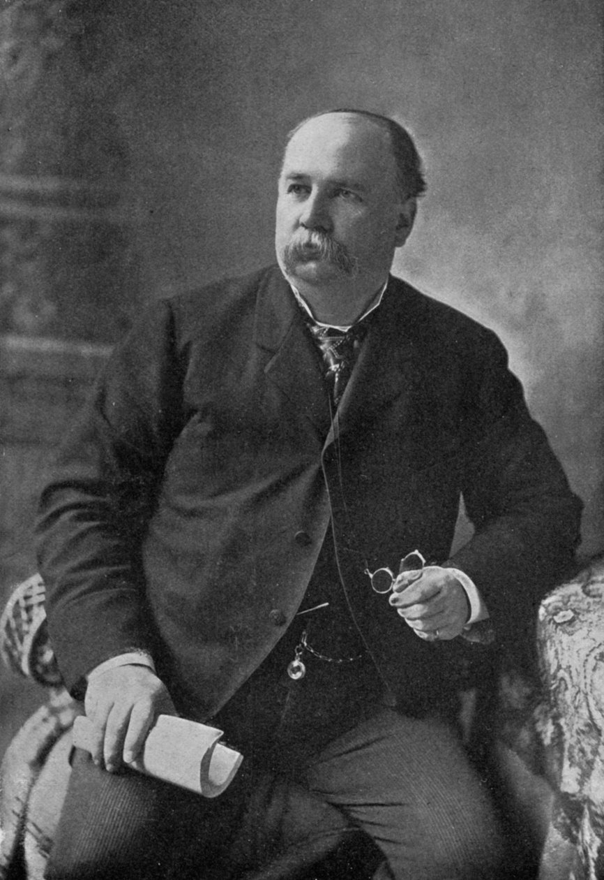 Garret Hobart, amerikansk politiker, 1898 af Unbekannt