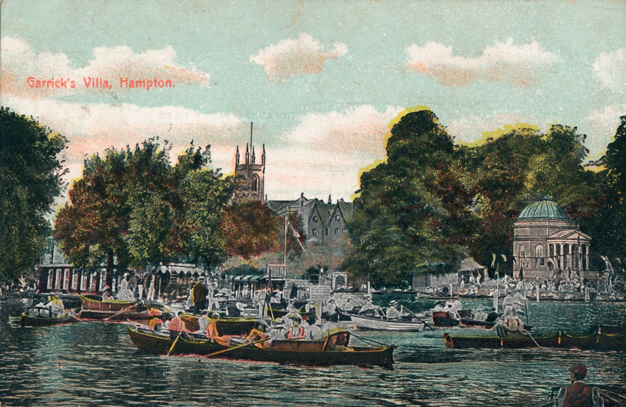 Garricks Villa, Hampton, c1910 af Unbekannt