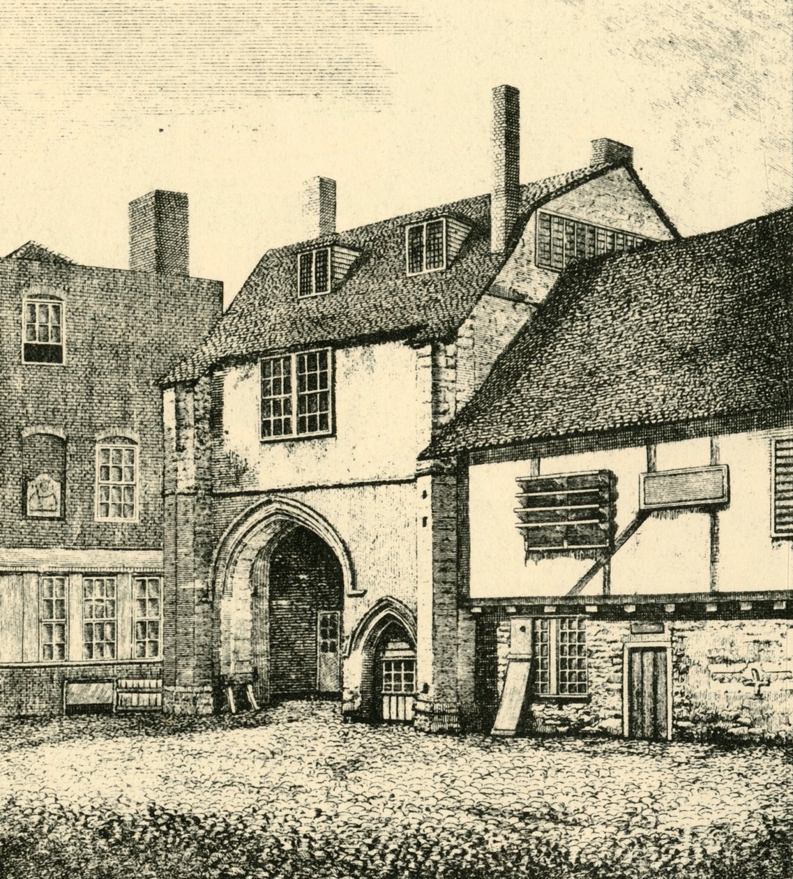Gateway of St. Saviours, Bermondsey, 1794, 1925. af Unbekannt