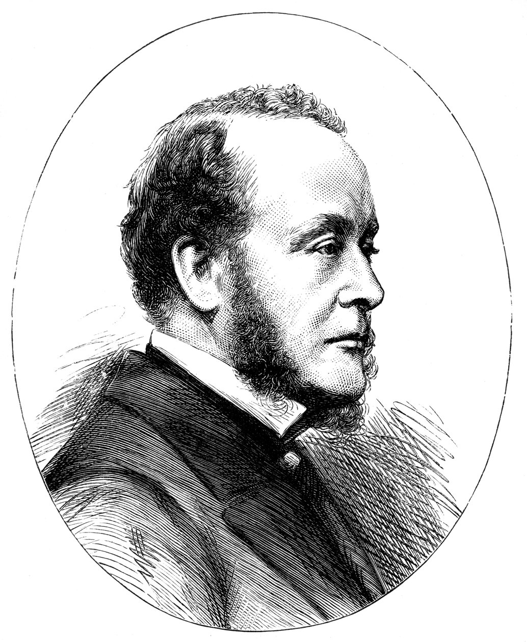 Gathorne Hardy 1814-1906, 1. jarl af Cranbrook, britisk konservativ politiker af Unbekannt