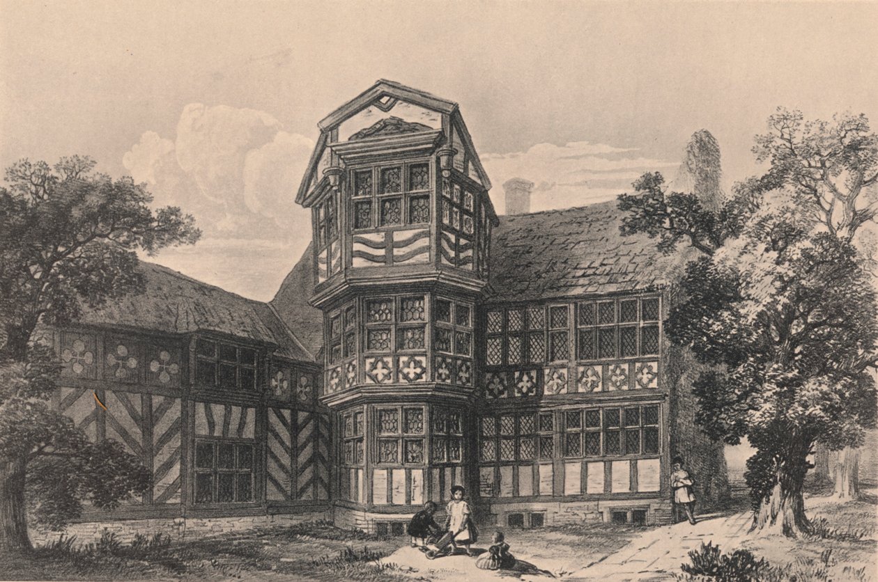 Gawsworth Old Hall, Cheshire, 1915 af Unbekannt