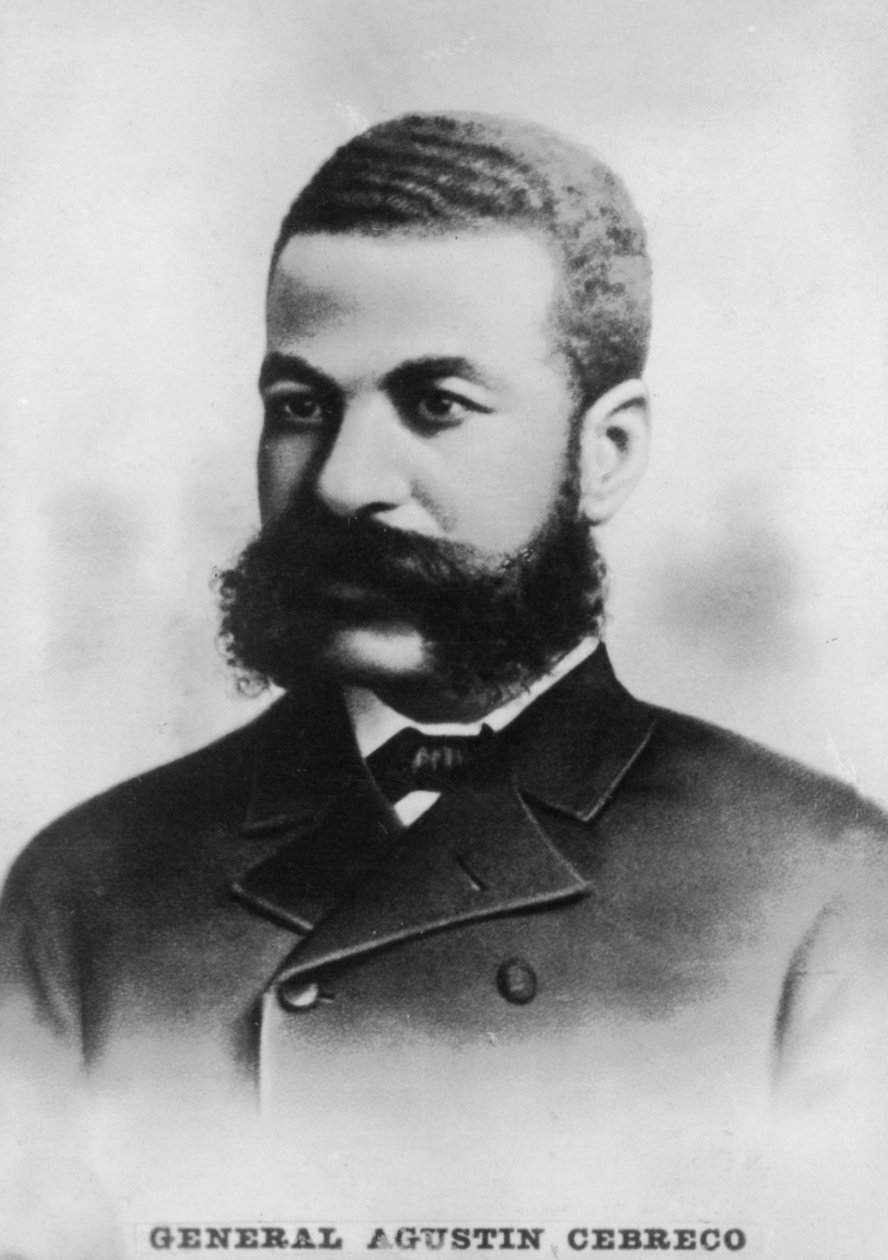 General Agustin Cebreco, c1910 af Unbekannt