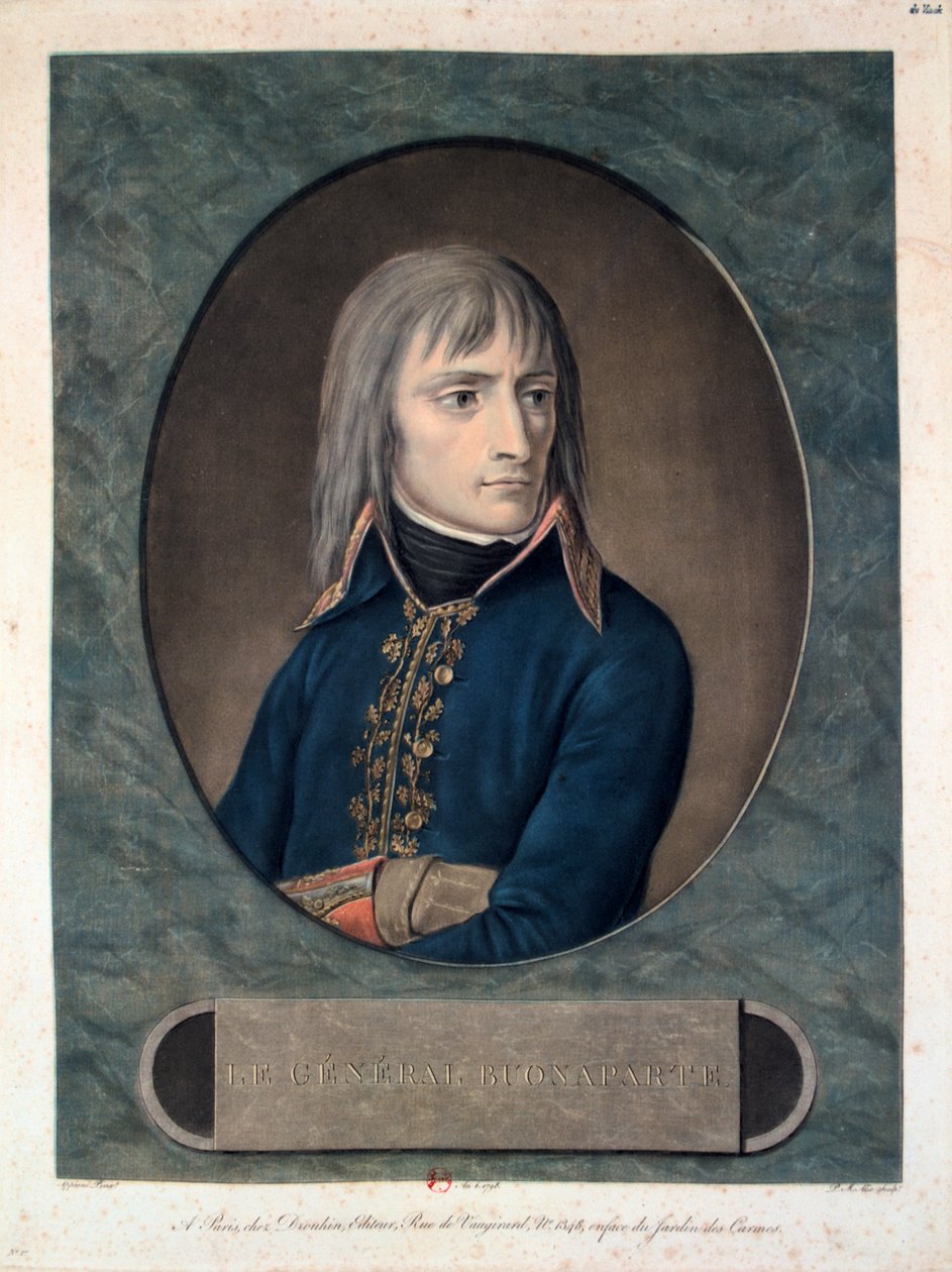 General Bonaparte, 1798 af Unbekannt