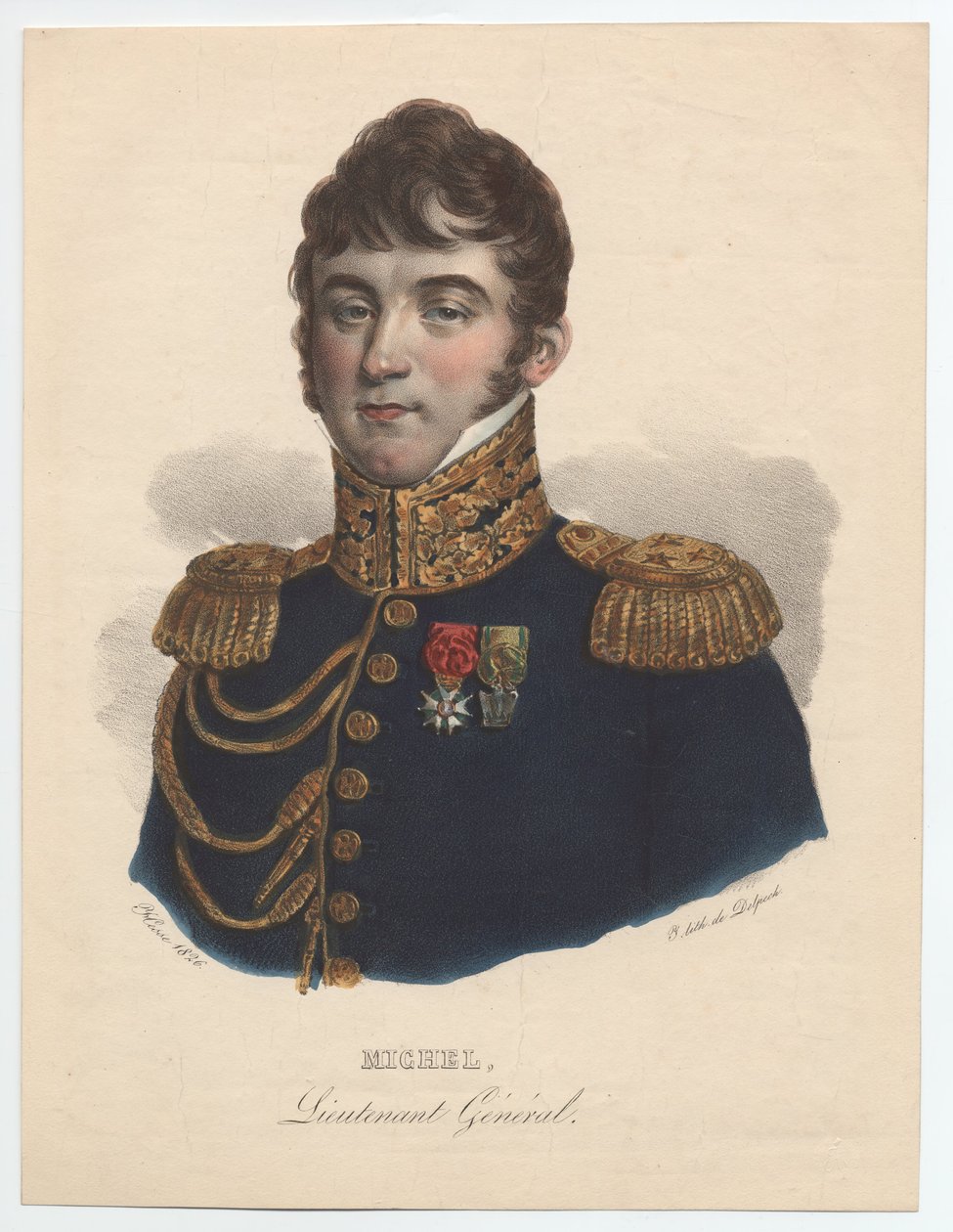 General Claude-Etienne Michel 1772-1815, 1835 af Unbekannt