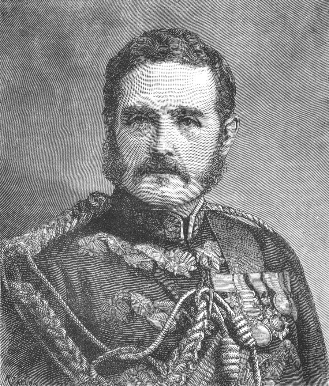 General Earle, c1885 af Unbekannt