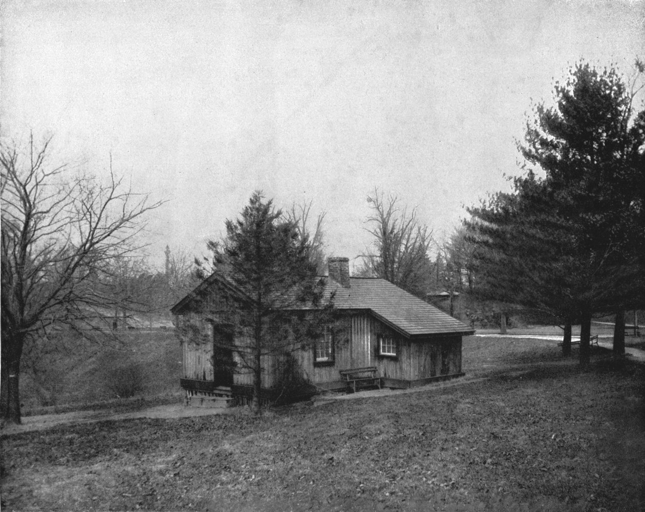 General Grants Log Cabin, Fairmount Park, Philadelphia, USA, c1900. af Unbekannt