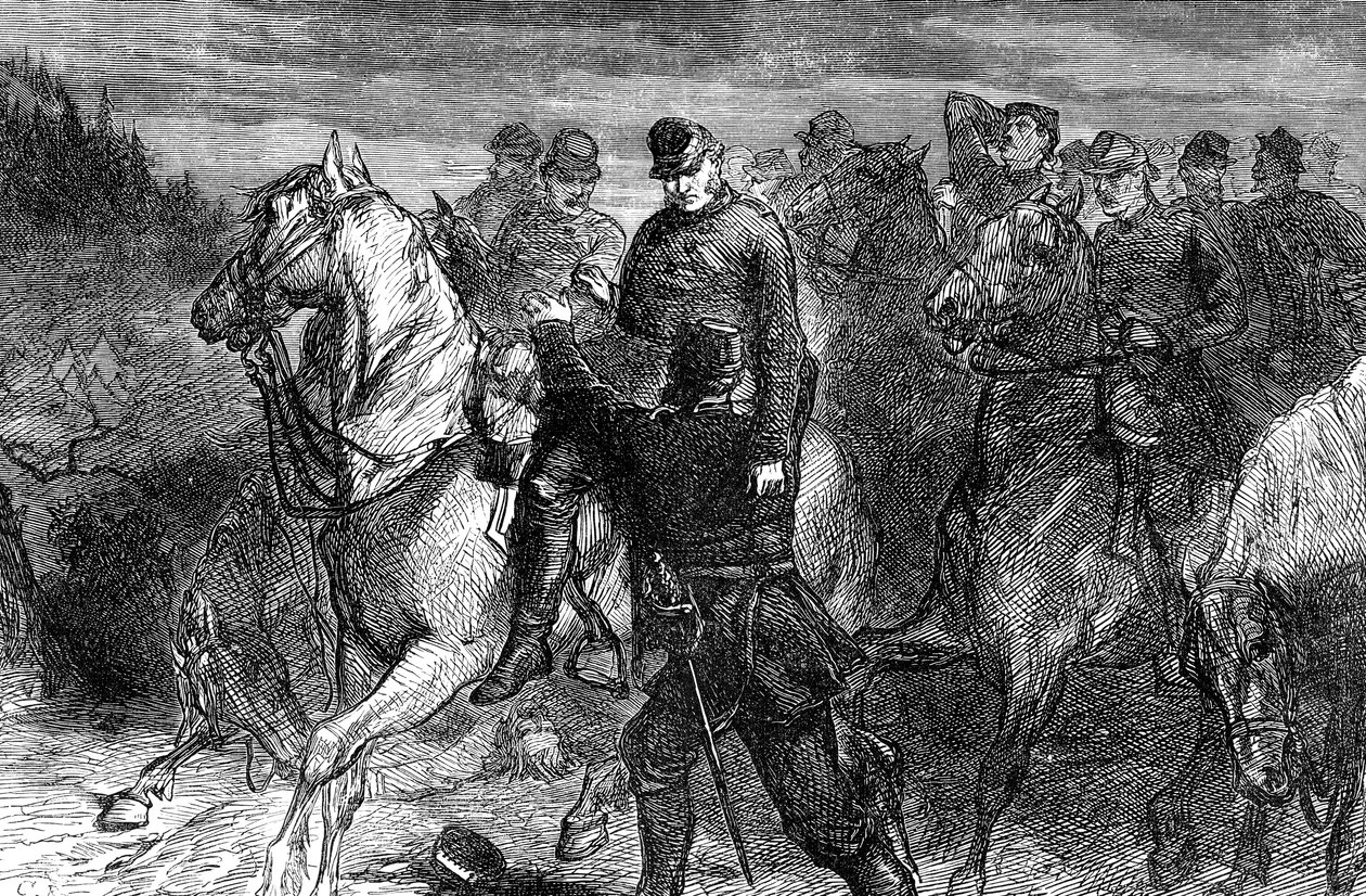 General Jackson dødeligt såret, slutningen af det 19. århundrede af Unbekannt