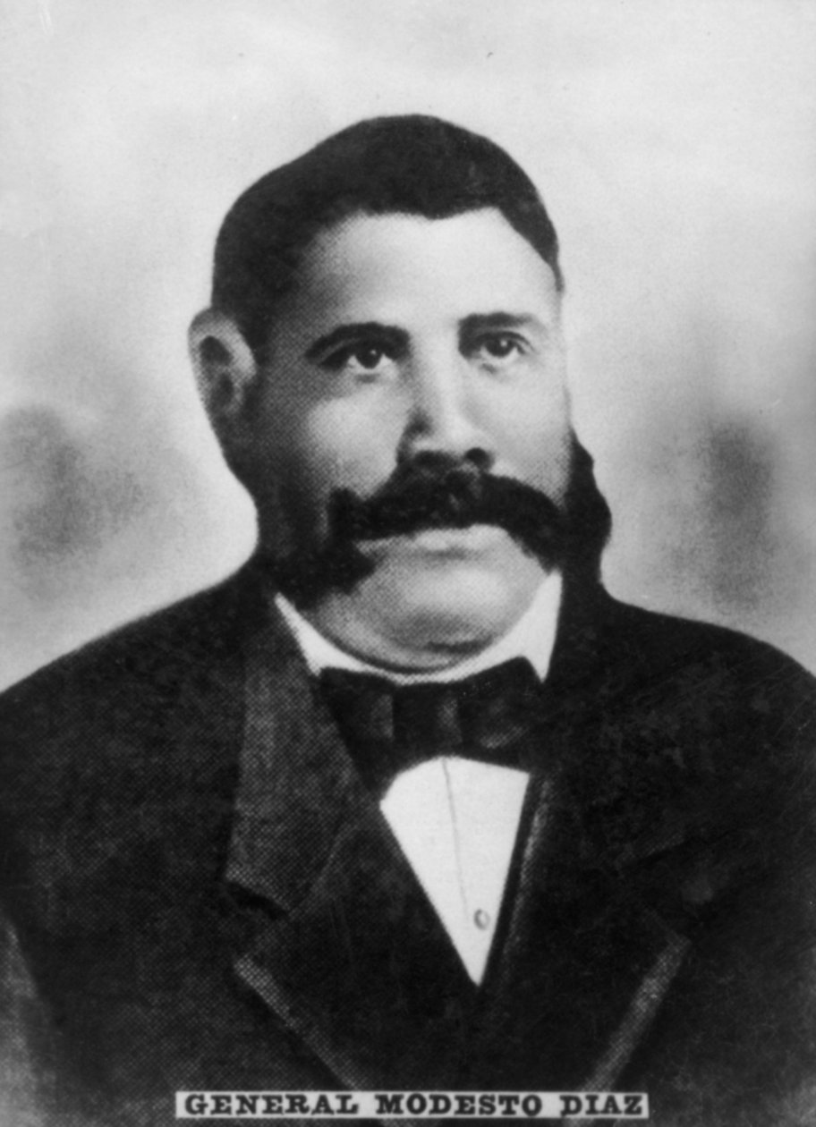 General Modesto Diaz 1826-1892, generalmajor for den cubanske befrielseshær, c1910 af Unbekannt