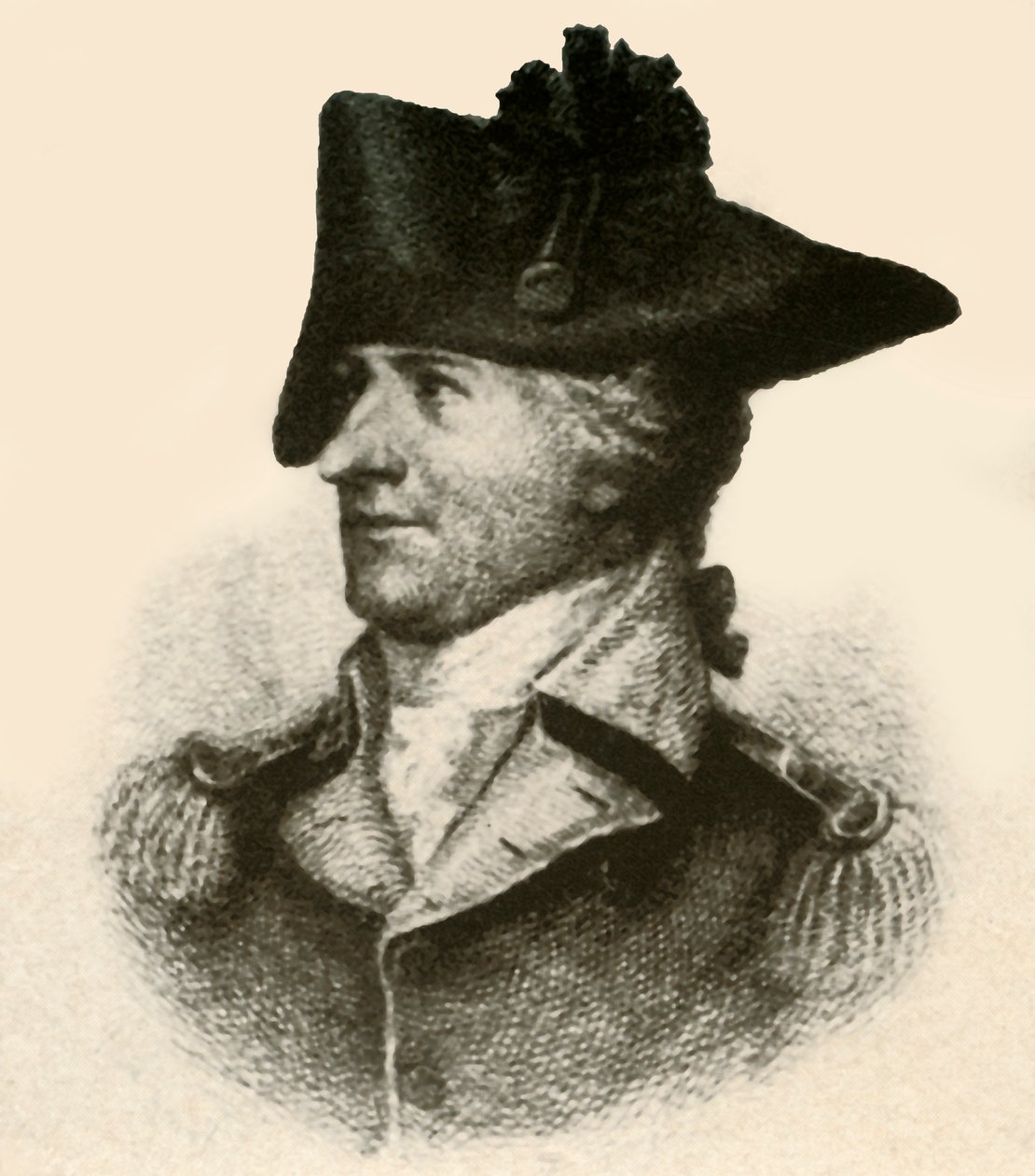 General Philemon Dickinson, der viser høj snit frakke, c1780, 1937. af Unbekannt