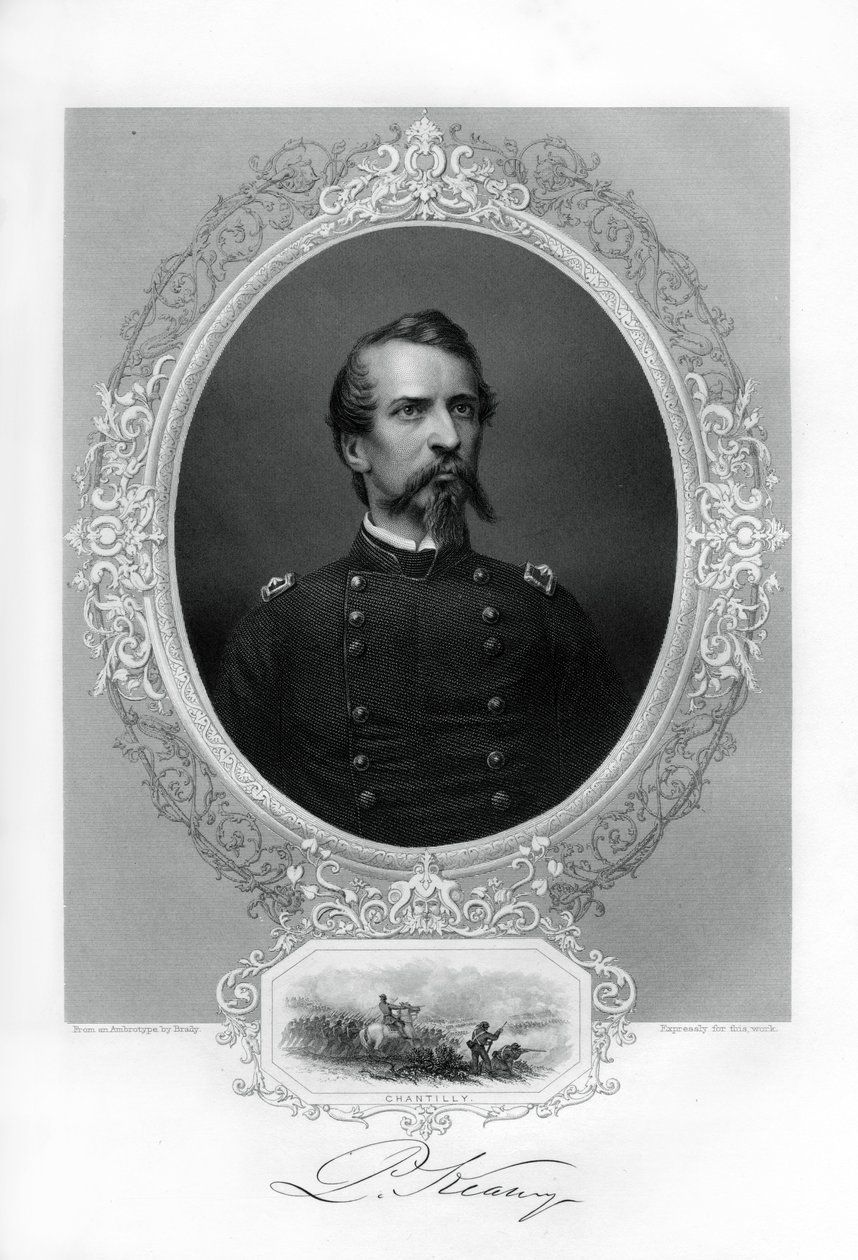 General Philip Kearny, officer i den amerikanske hær, 1862-1867 af Unbekannt