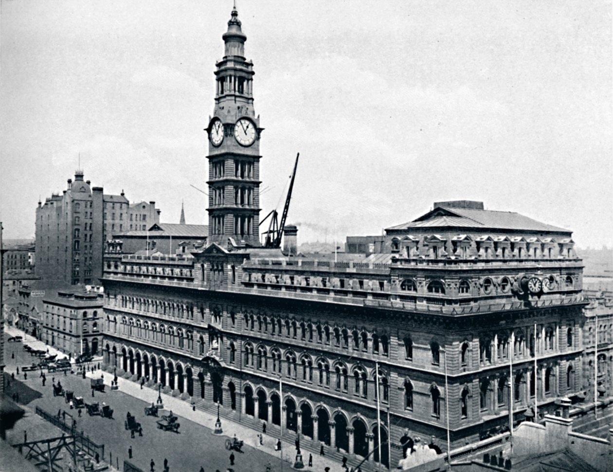 General Post Office, Sydney, c1900. af Unbekannt