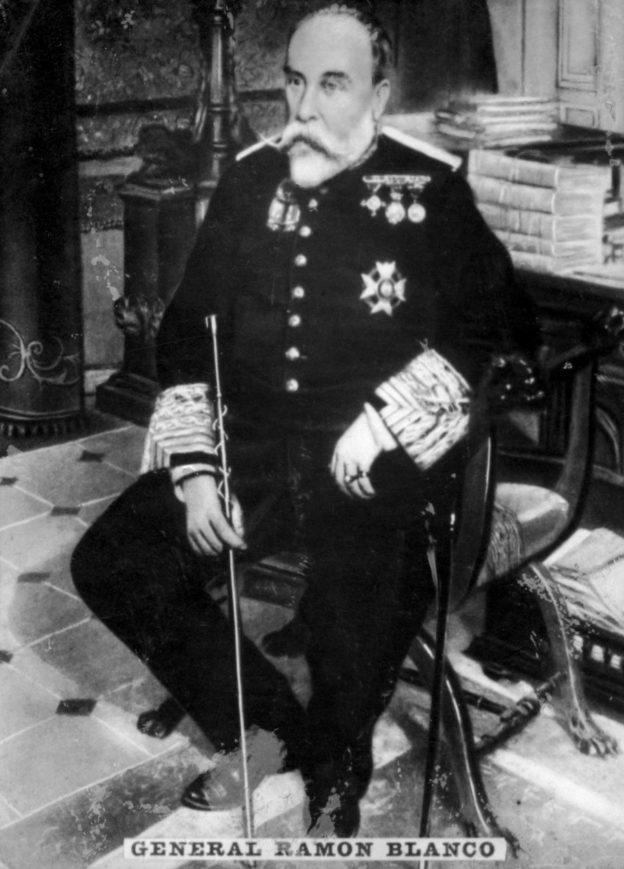 General Ramon Blanco, 1. markis af Peña Plata 1833-1906 af Unbekannt