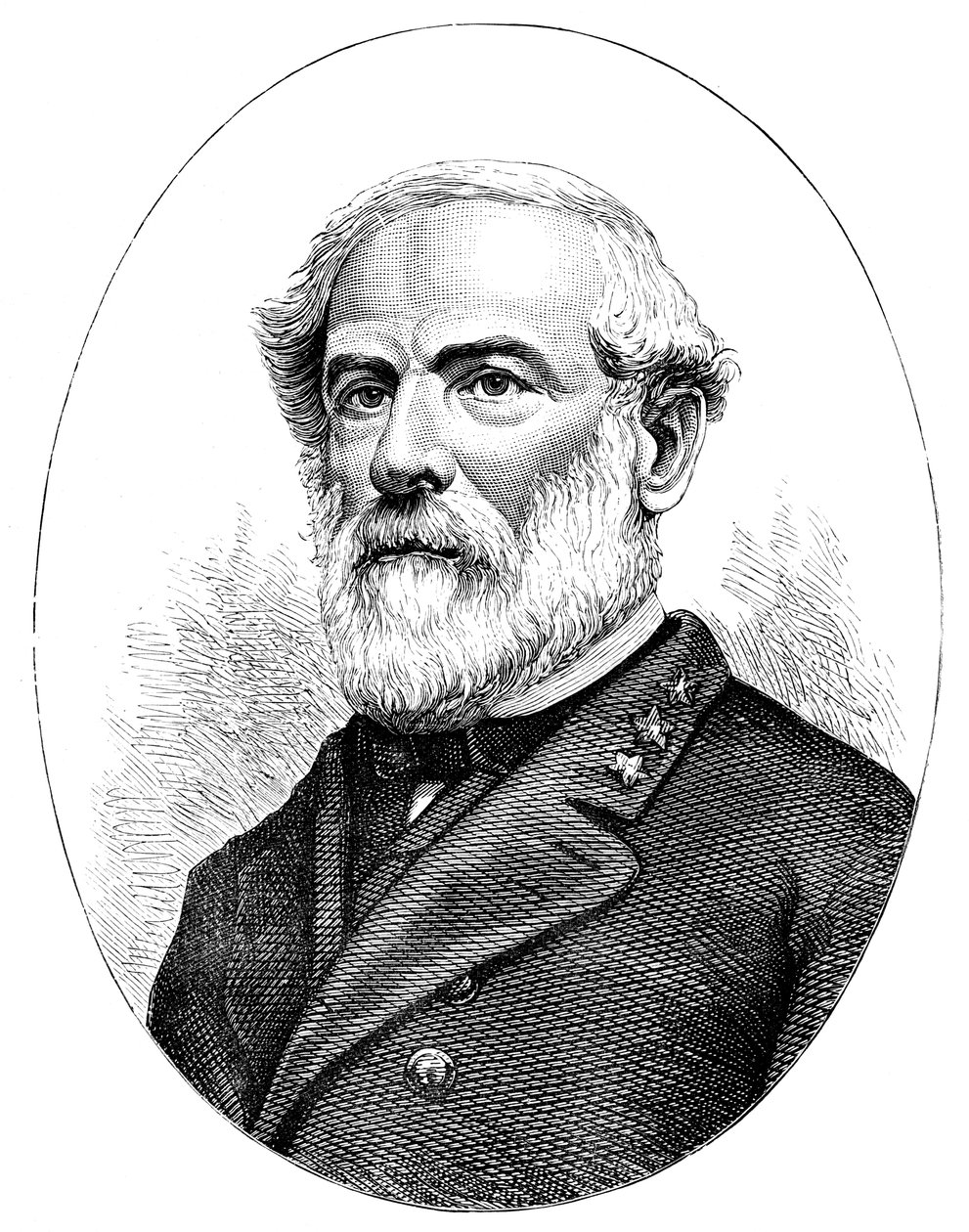 General Robert E Lee 1807-1870, amerikansk general af Unbekannt