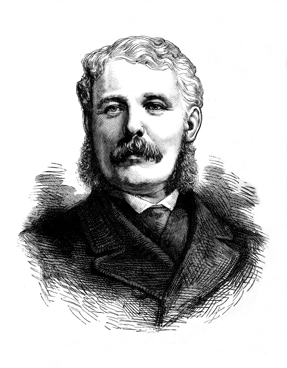 General Sir Frederick Haines, øverstkommanderende for hæren i Indien, c1880 af Unbekannt