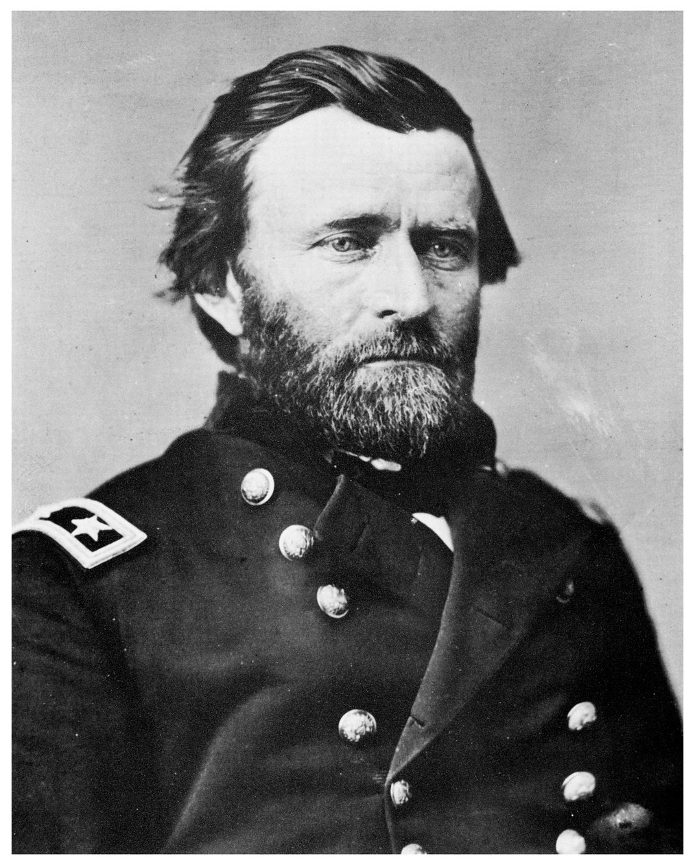 General Ulysses S Grant, amerikansk soldat og politiker, c1860