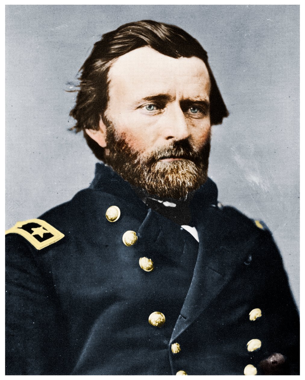 General Ulysses S Grant, amerikansk soldat og politiker, c1860