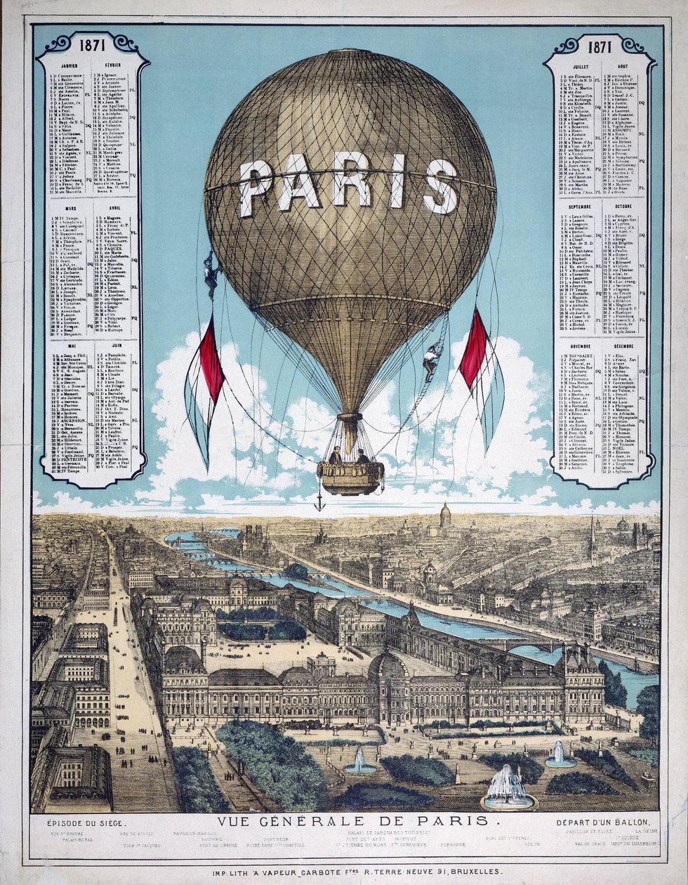 Oversigt over Paris