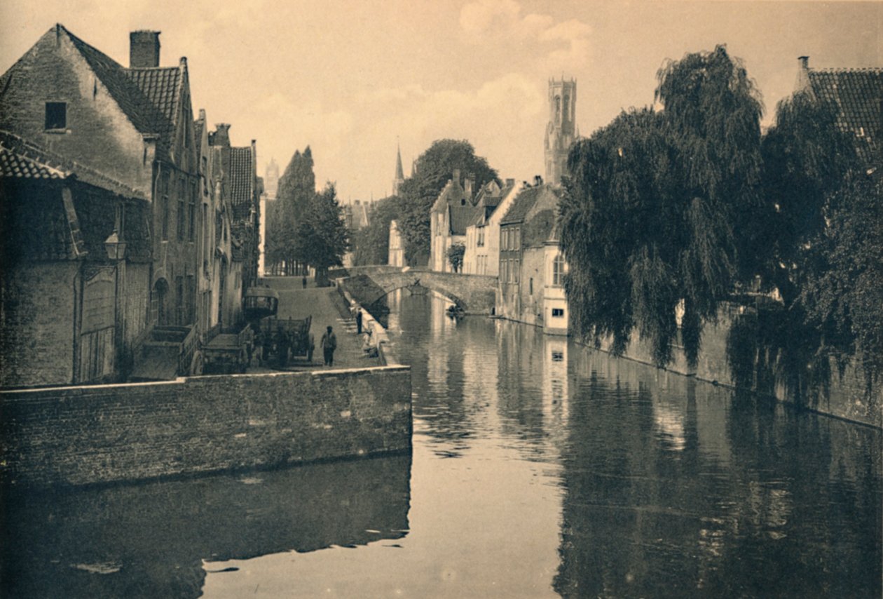 Udsigt over den grønne kaj, c1910 af Unbekannt