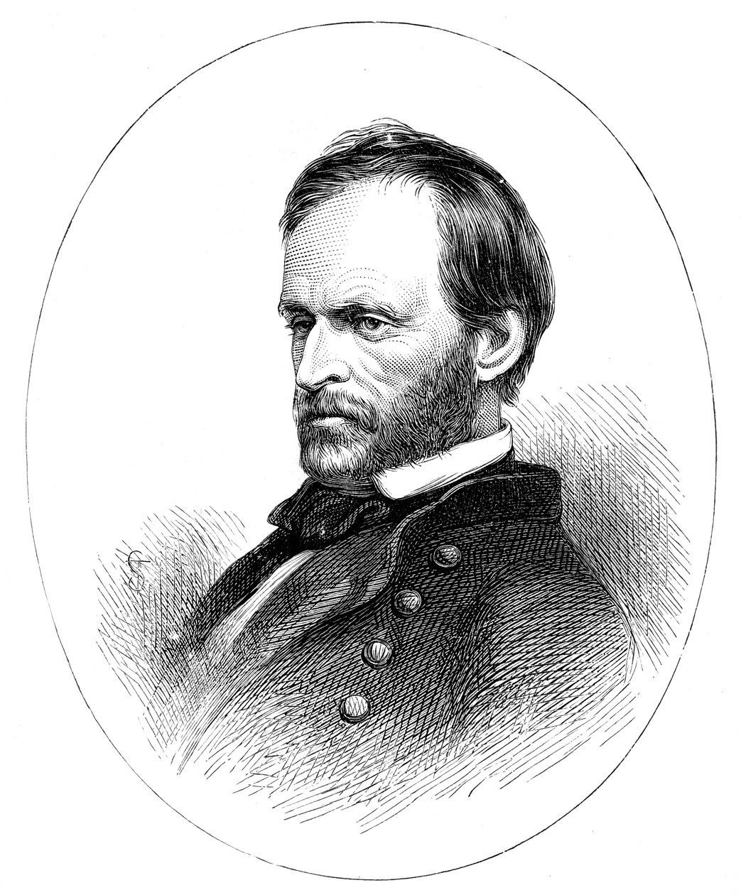 General William Tecumseh Sherman, amerikansk general af Unbekannt