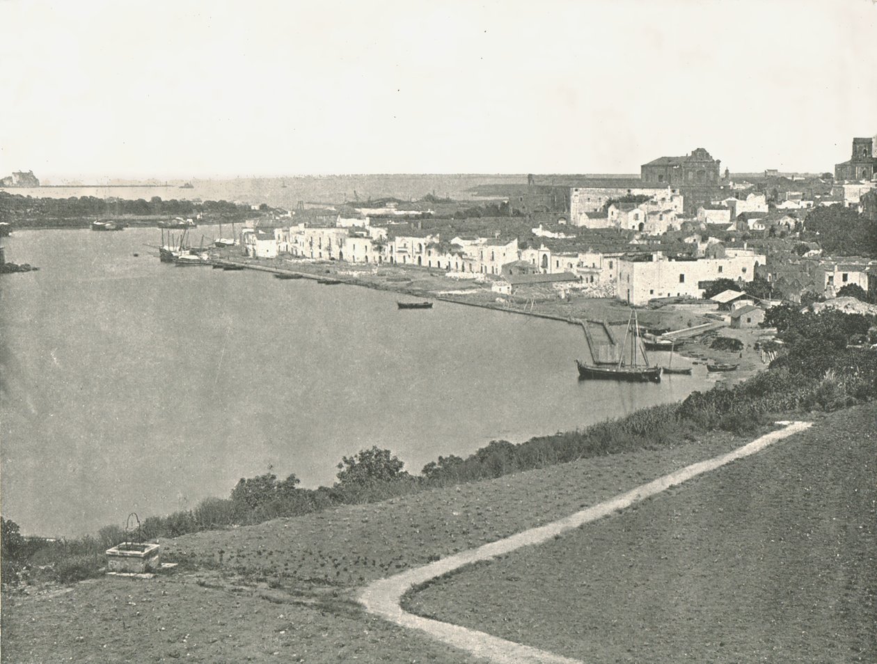 Generelt billede, Brindisi, Italien, 1895. af Unbekannt
