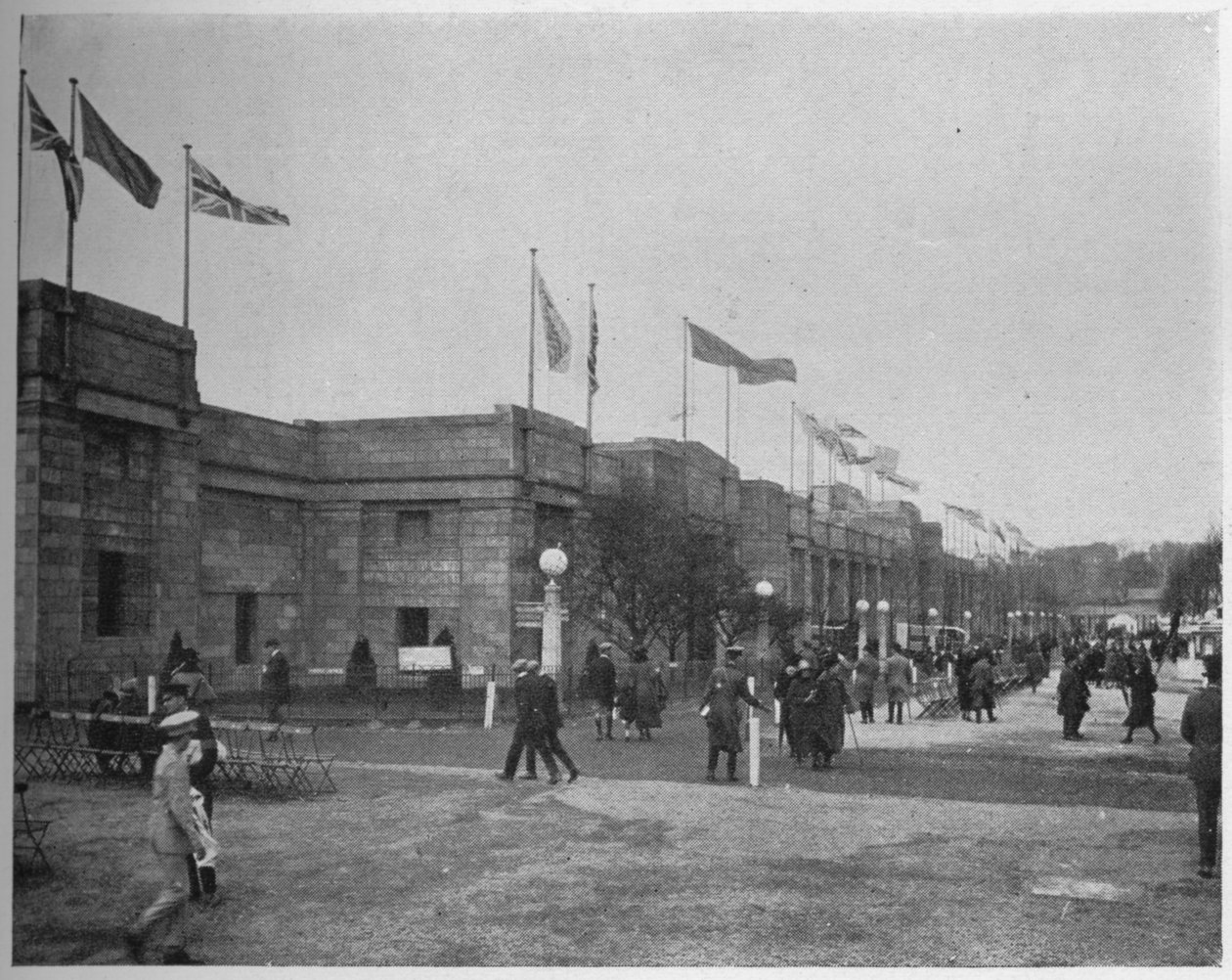 Generelt billede af Palace of Engineering, British Empire Exhibition, Wembley, London, 1924 af Unbekannt