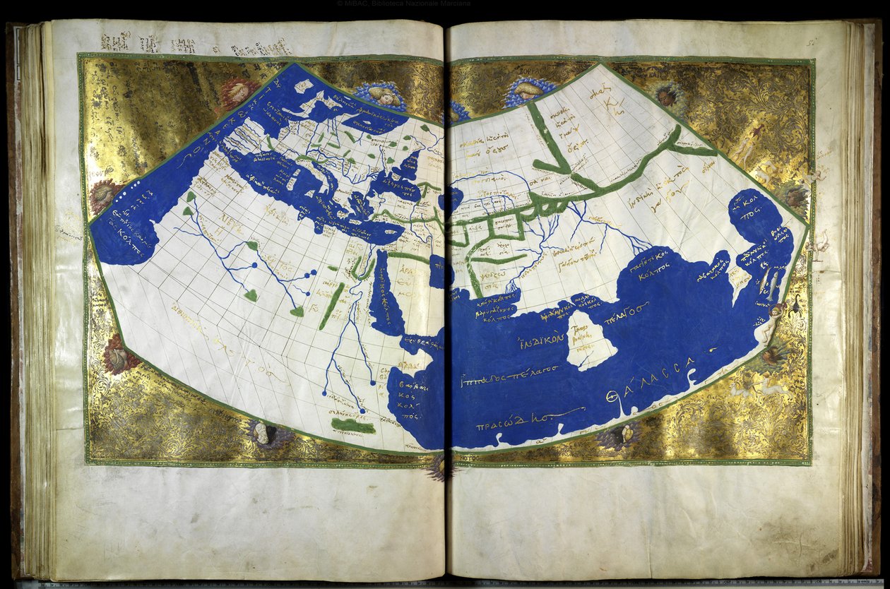 Geographia af Ptolemæus, ca 1454 af Unbekannt