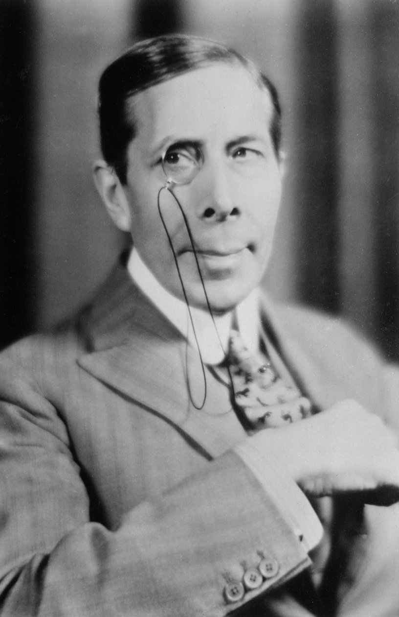 George Arliss 1868-1946, engelsk skuespiller, 20. århundrede af Unbekannt