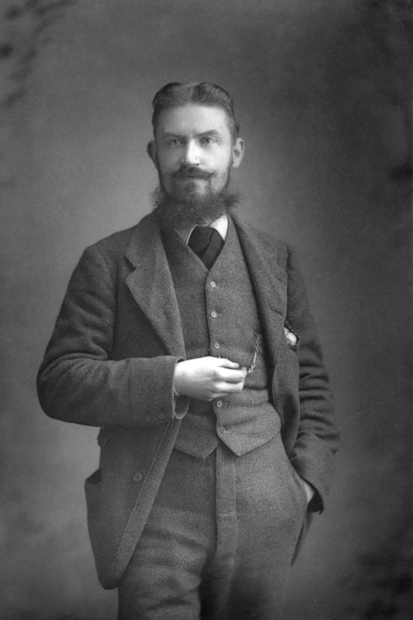George Bernard Shaw 1856-1950 irsk dramatiker, kritiker og Fabian, 1890-1894 af Unbekannt