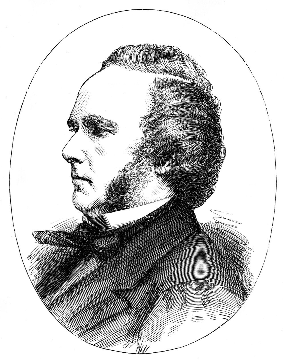George Douglas Campbell 1823-1900, 8. hertug af Argyll, skotsk whig-politiker og videnskabsmand af Unbekannt