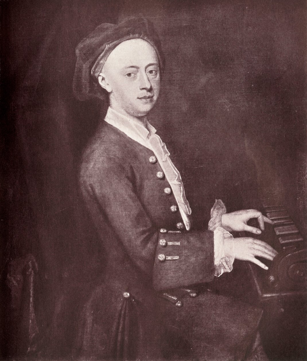 George Frederick Handel, c1720, 1919 af Unbekannt