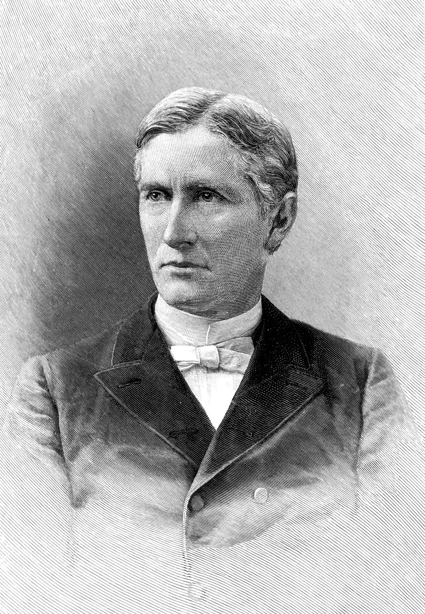 George Frederick Wright, amerikansk geolog og gejstlig, 1892 af Unbekannt