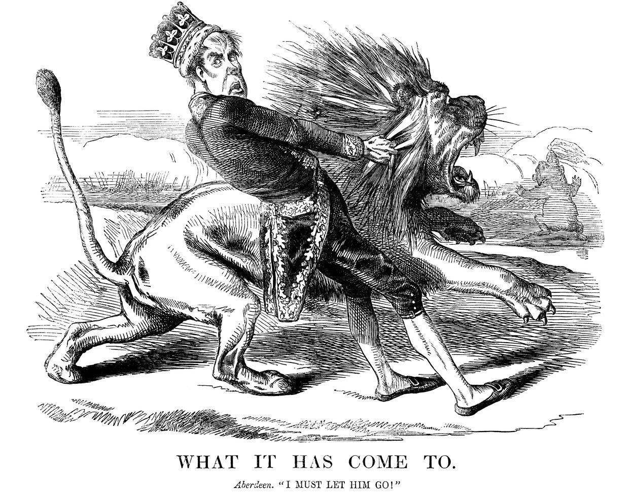 George Gordon, 4. jarl af Aberdeen 1784-1860, skotsk statsmand, 1854. af Unbekannt