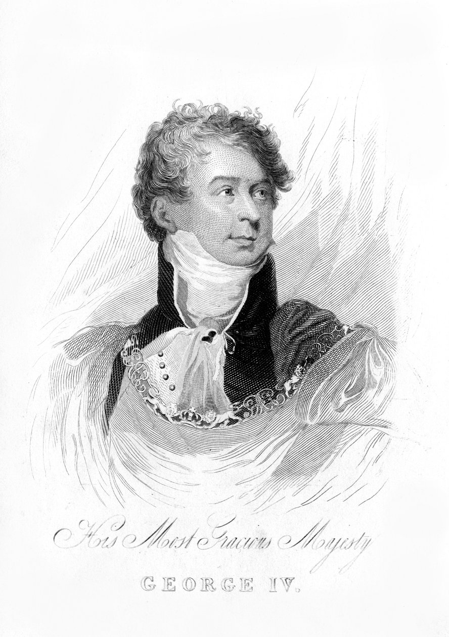 George IV, konge af Det Forenede Kongerige og Hannover, 1800-tallet af Unbekannt