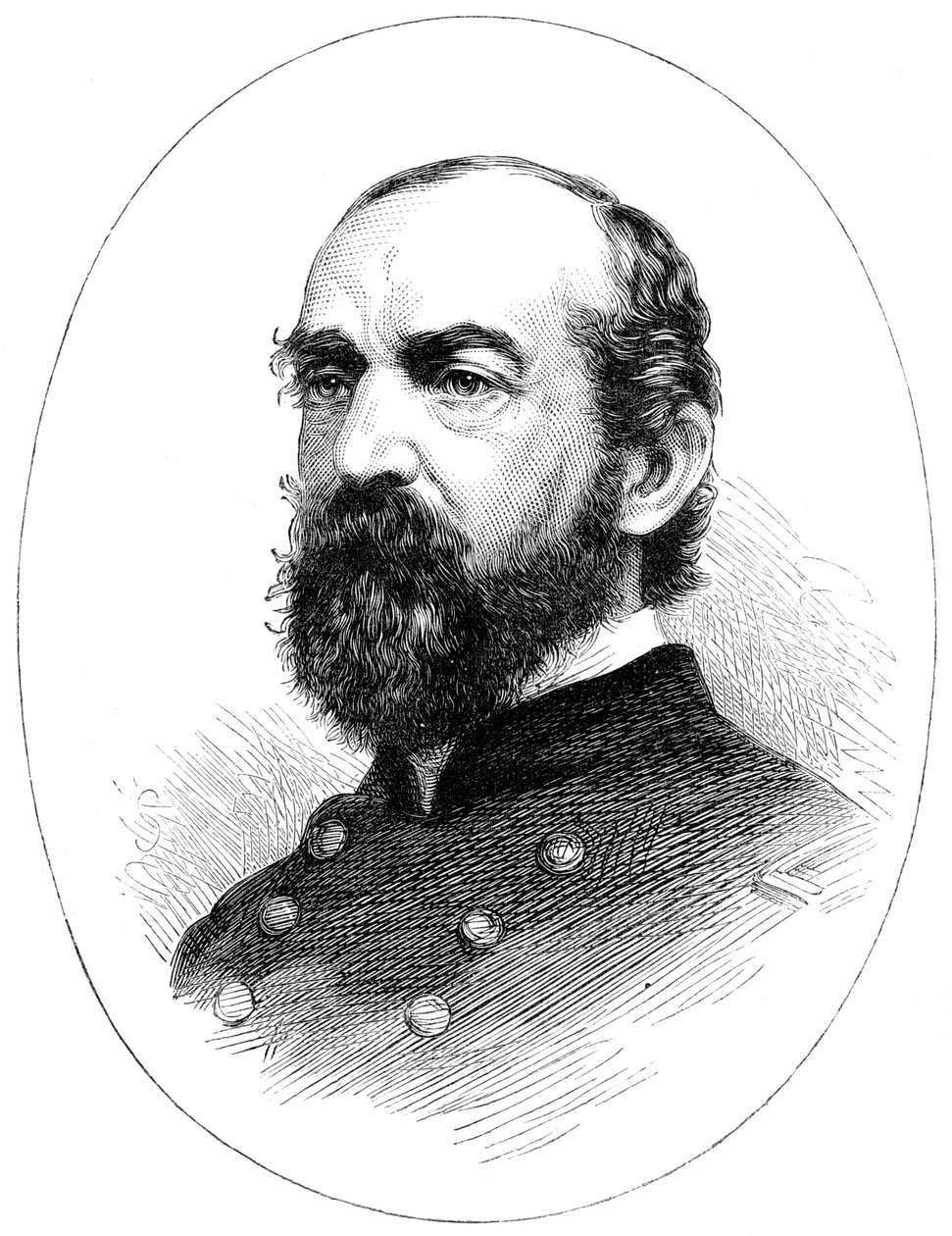 George Meade, Unionsgeneral for den amerikanske borgerkrig, c1880 af Unbekannt