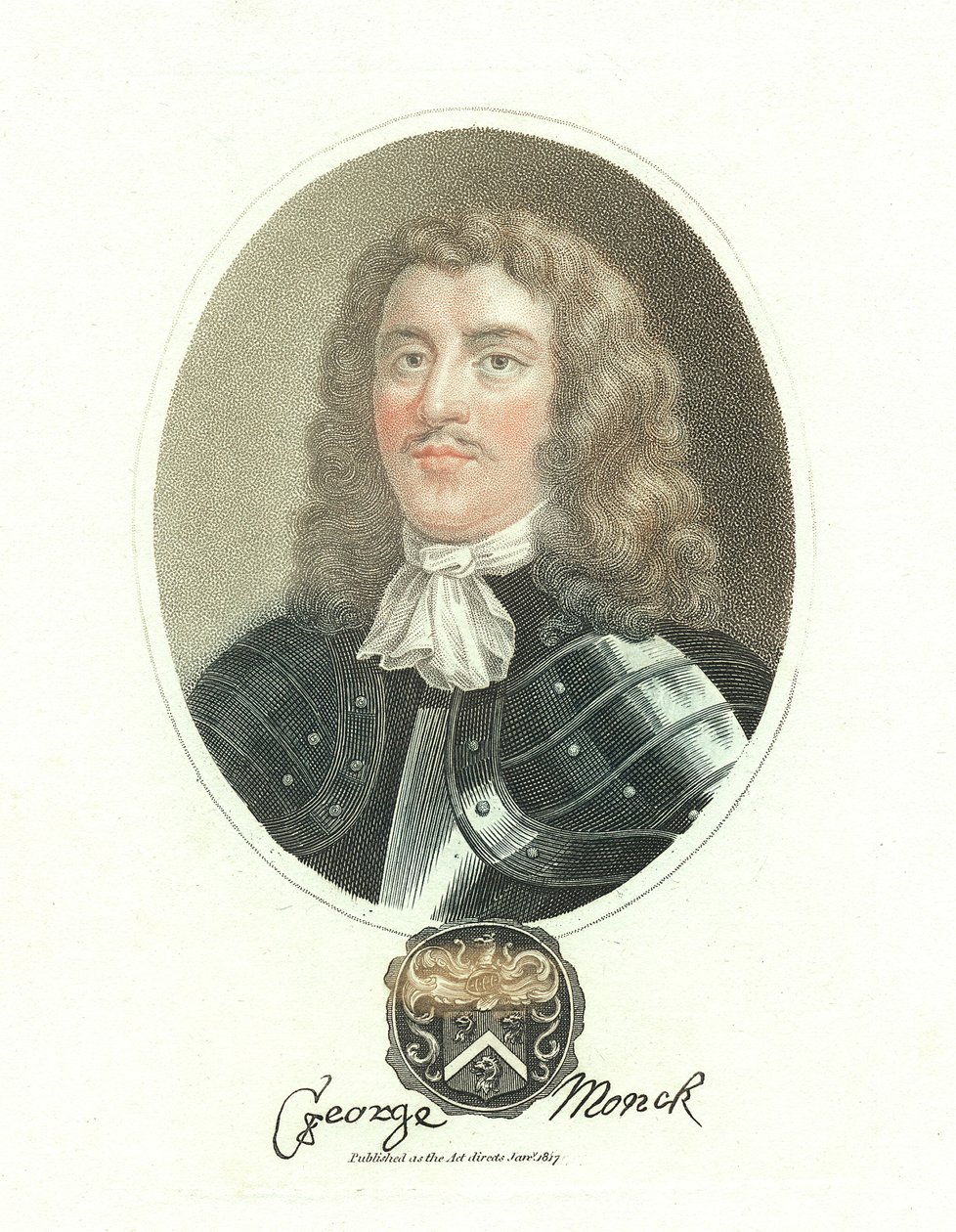George Monck, 1. hertug af Albermarle, engelsk soldat fra det 17. århundrede, 1817 af Unbekannt