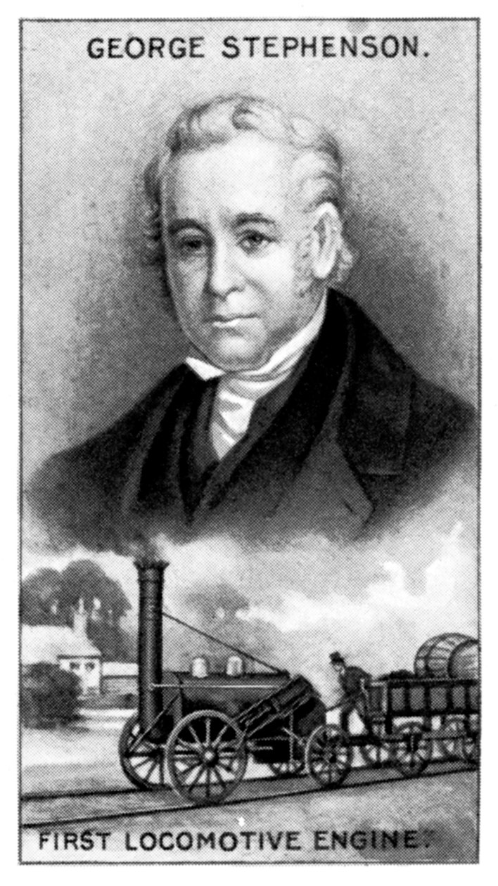 George Stephenson, engelsk maskiningeniør, c1924 af Unbekannt