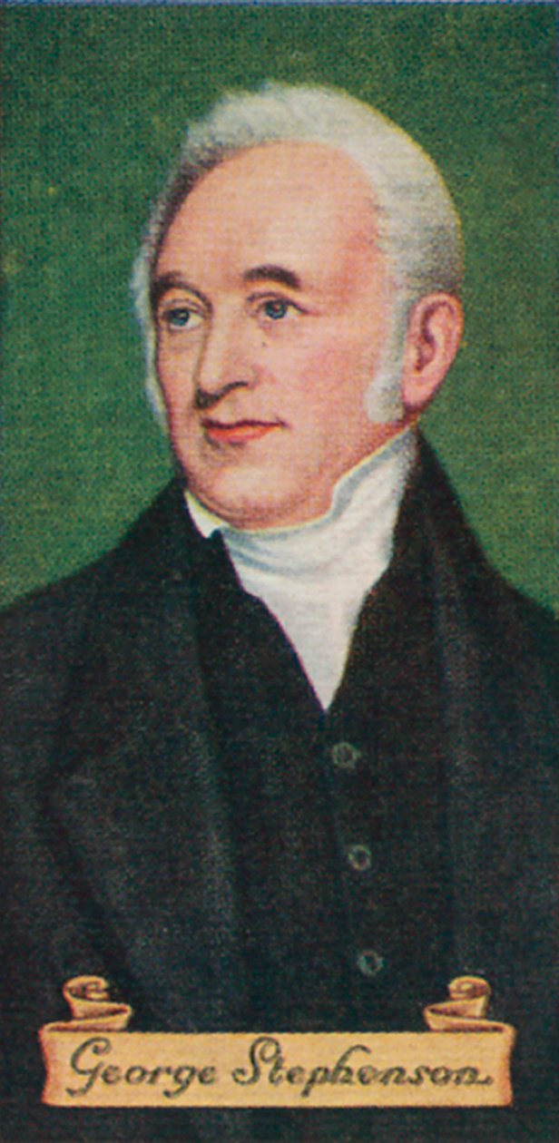 George Stephenson, taget fra en række cigaretkort, 1935 af Unbekannt
