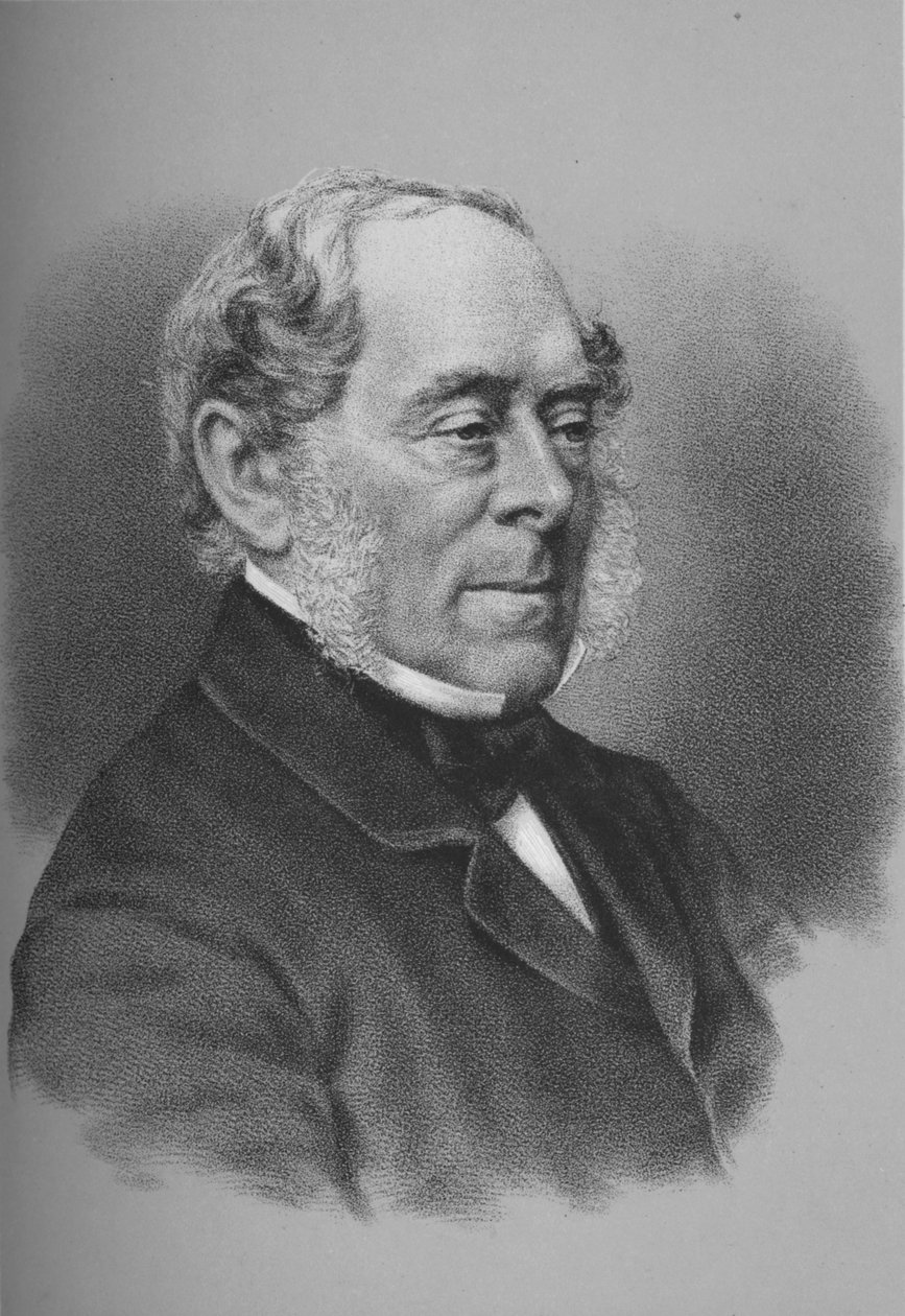 George Villiers, 4. jarl af Clarendon, britisk diplomat og politiker, c1864 1883 af Unbekannt