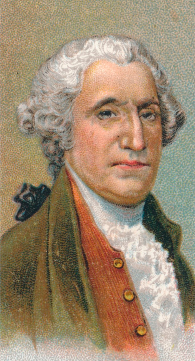 George Washington 1732-99, første præsident for USA, 1924 af Unbekannt