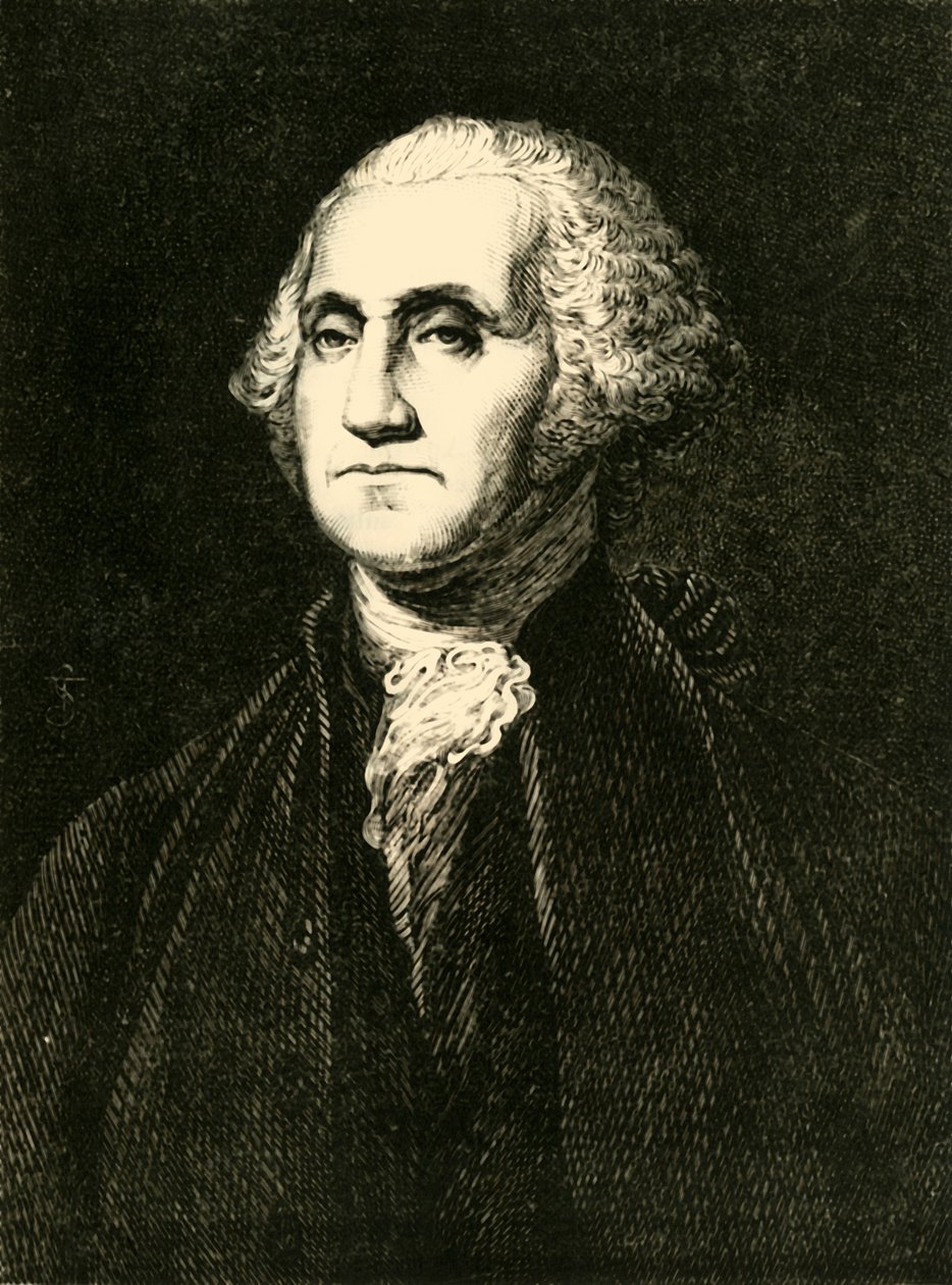 George Washington, c1770-1780, 1890. af Unbekannt