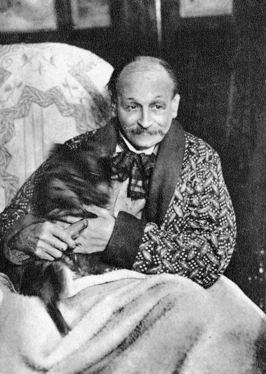 Georges Courteline, fransk dramatiker og romanforfatter, 1900 af Unbekannt