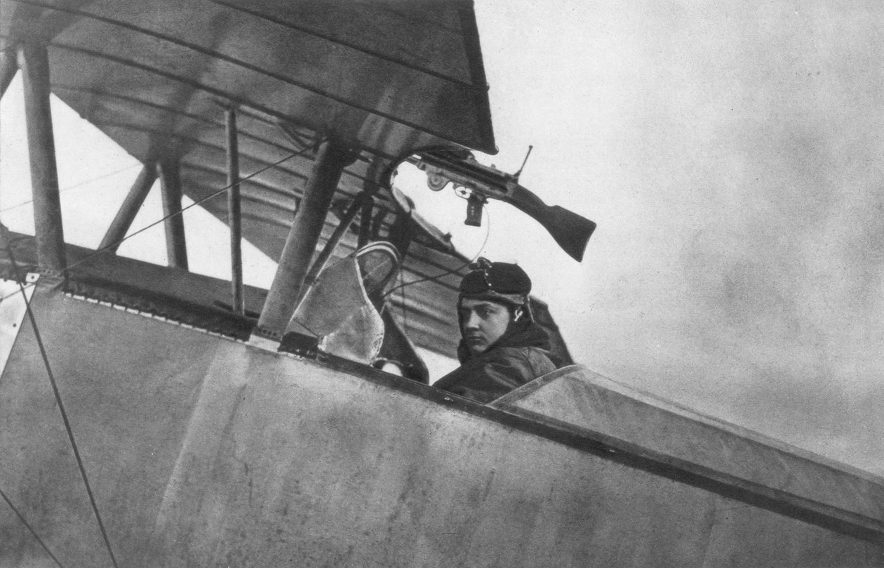 Georges Guynemer, fransk fighter-es, c1916 af Unbekannt