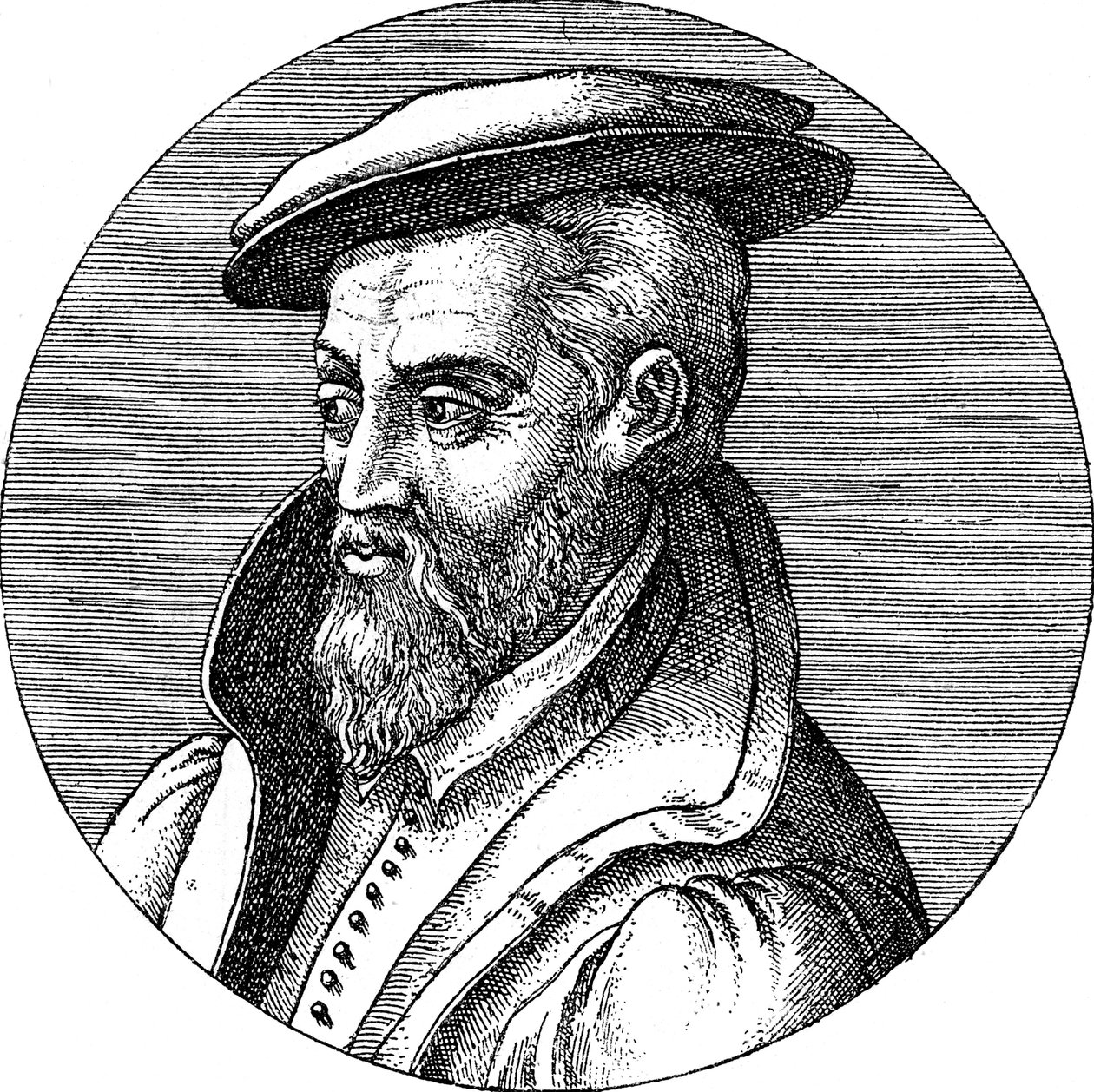 Georgius Agricola 1494-1555, tysk læge, mineralog og metallurg, c1890 af Unbekannt