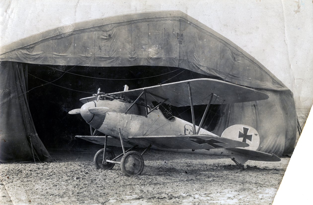 Tyske Albatros DV, Souilly, Frankrig, 2. januar 1918 af Unbekannt