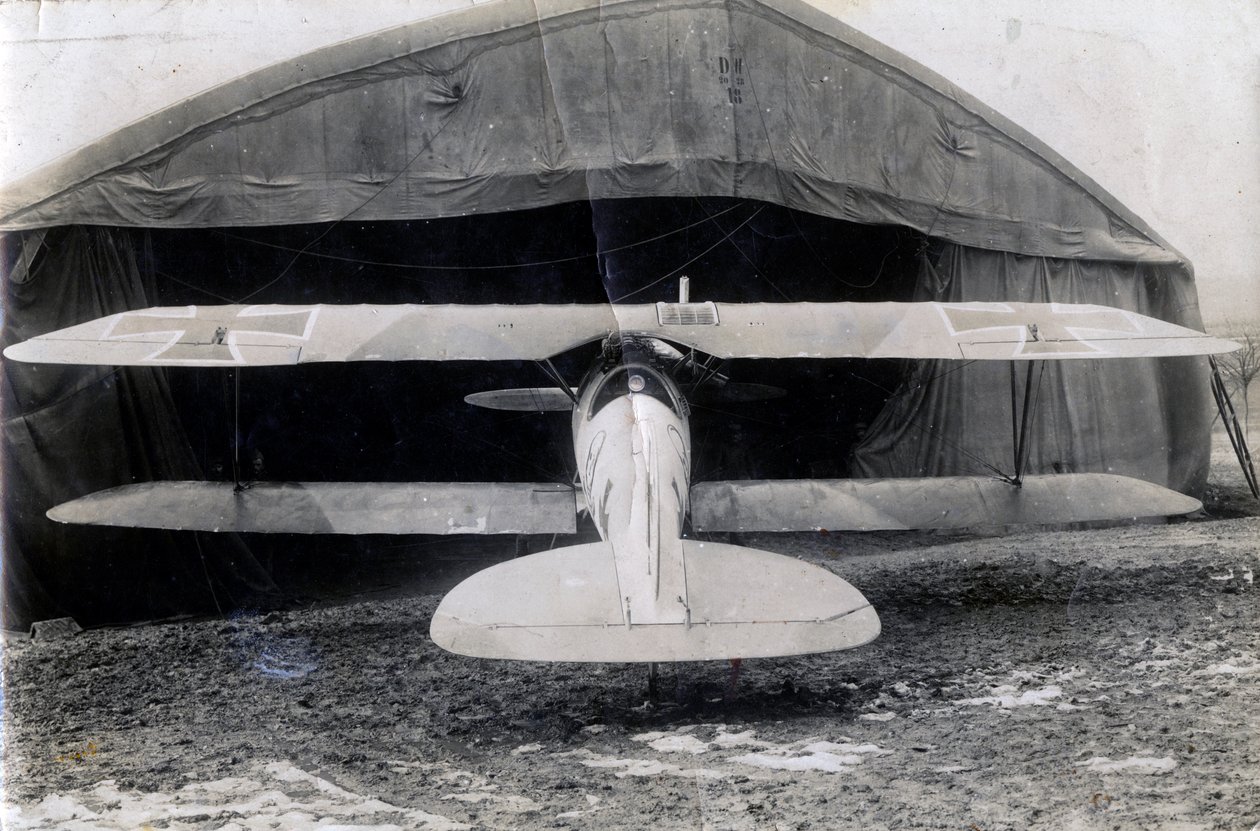 Tyske Albatros DV, Souilly, Frankrig, 2. januar 1918 af Unbekannt