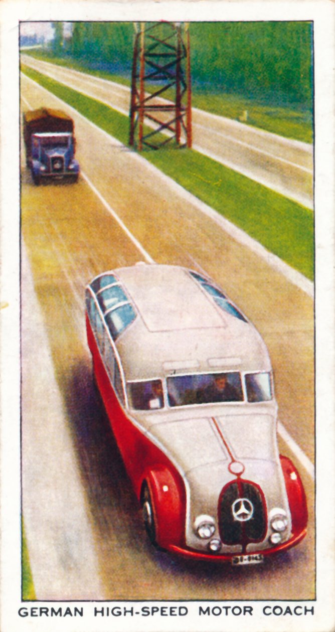 Tysk højhastighedsmotorvogn, 1938 af Unbekannt