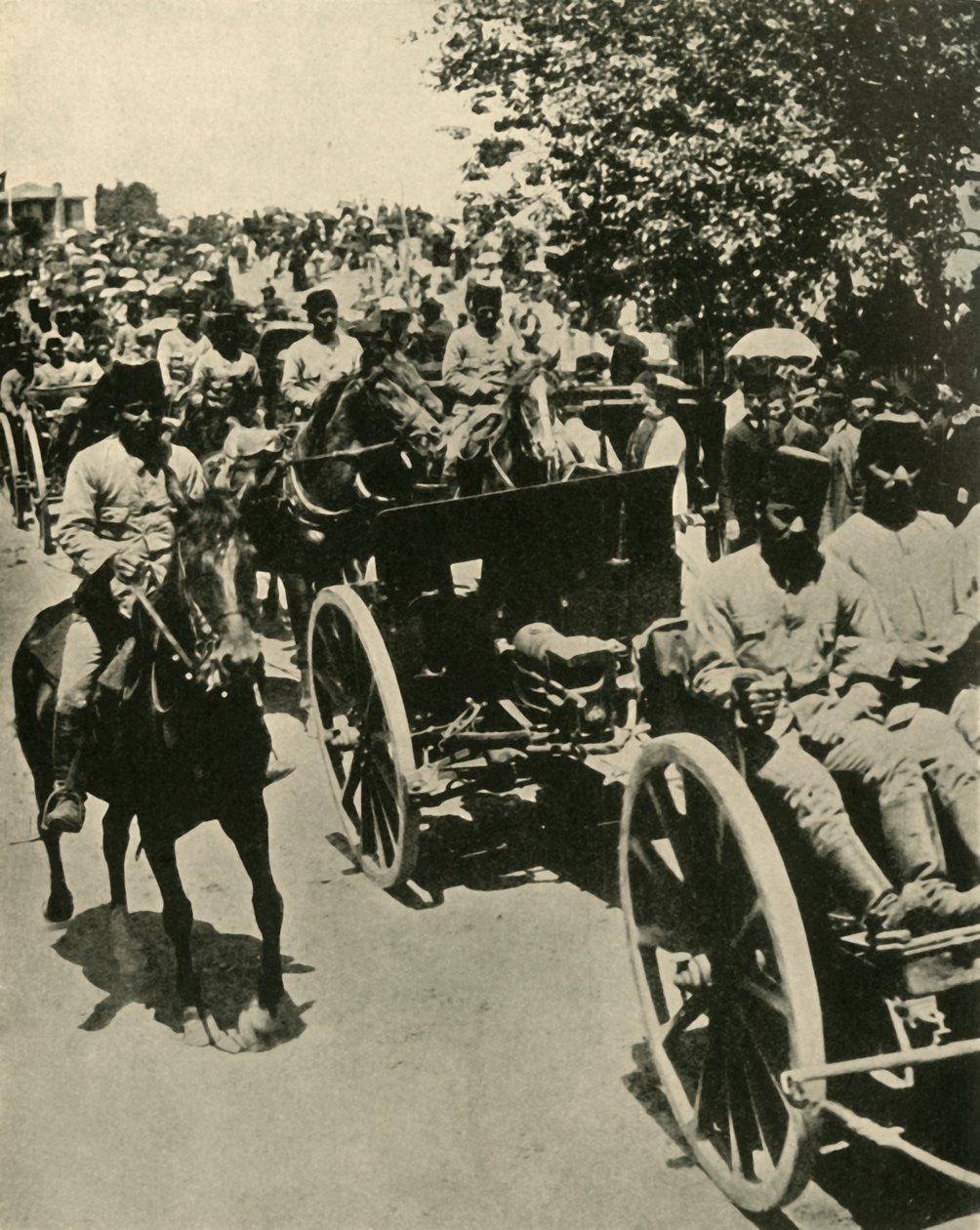 German armaments in the Turkish Army, First World War, c1914, c1920.  af Unbekannt