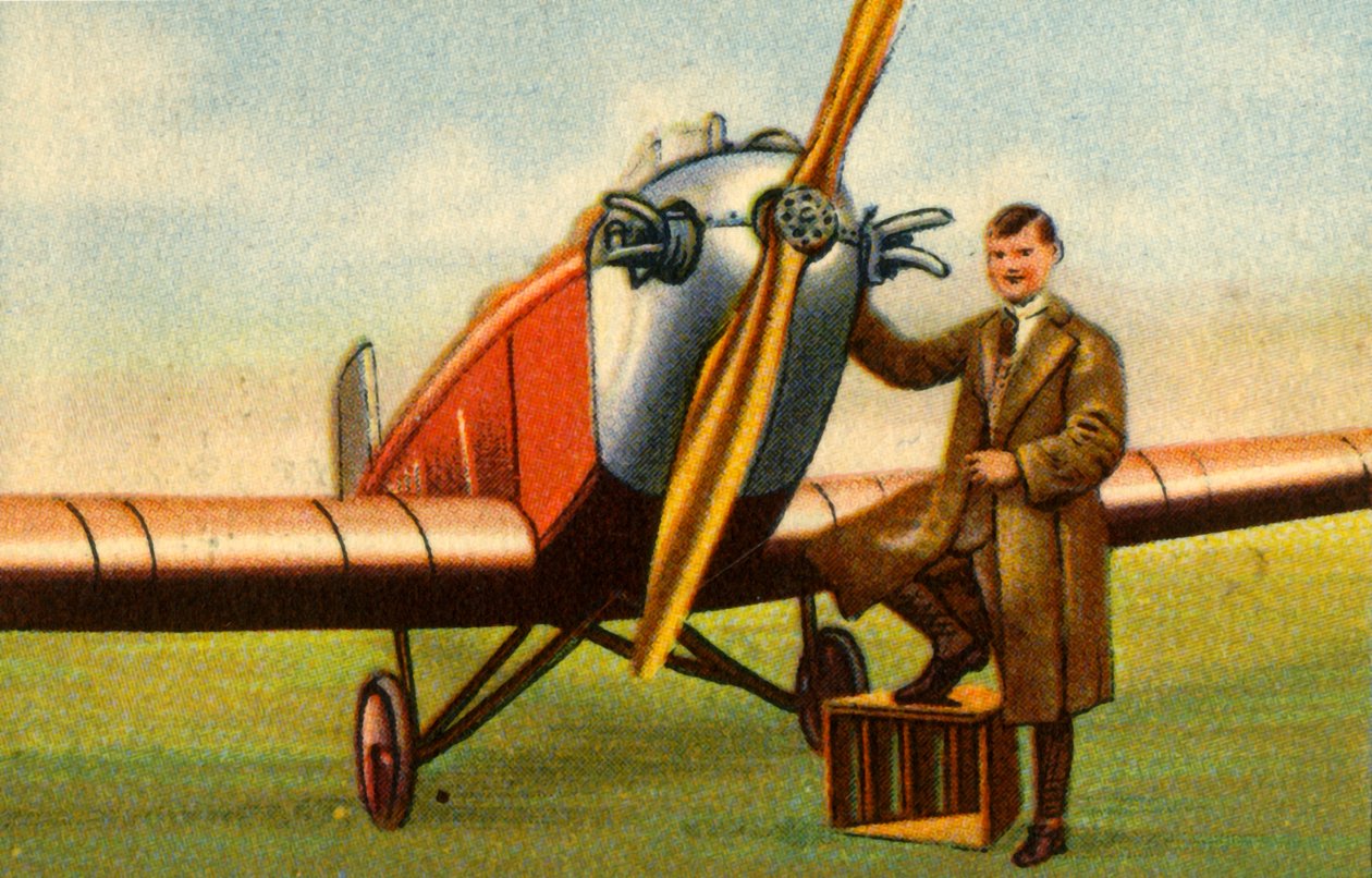 Den tyske flyver Friedrich Karl von Koenig-Warthausen, 1932. af Unbekannt
