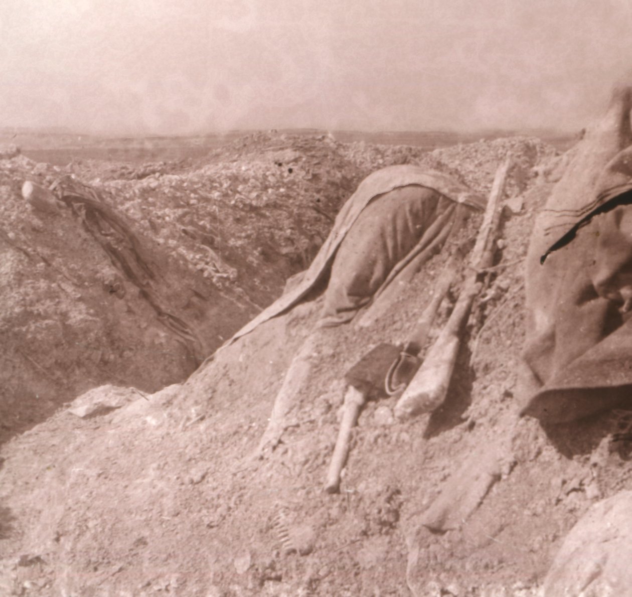 Tysk krop, Somme, Nordfrankrig, c1914-c1918 af Unbekannt